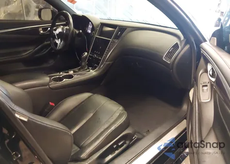 2017 Infiniti Q60 Red Sport 400 from USA, damaged, VIN JN1FV7EL9HM700856